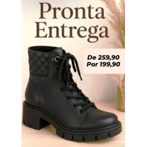Bota Moleca Preta