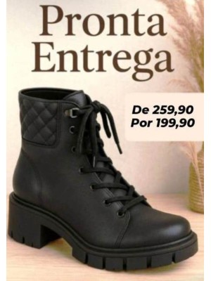 Bota Moleca Preta